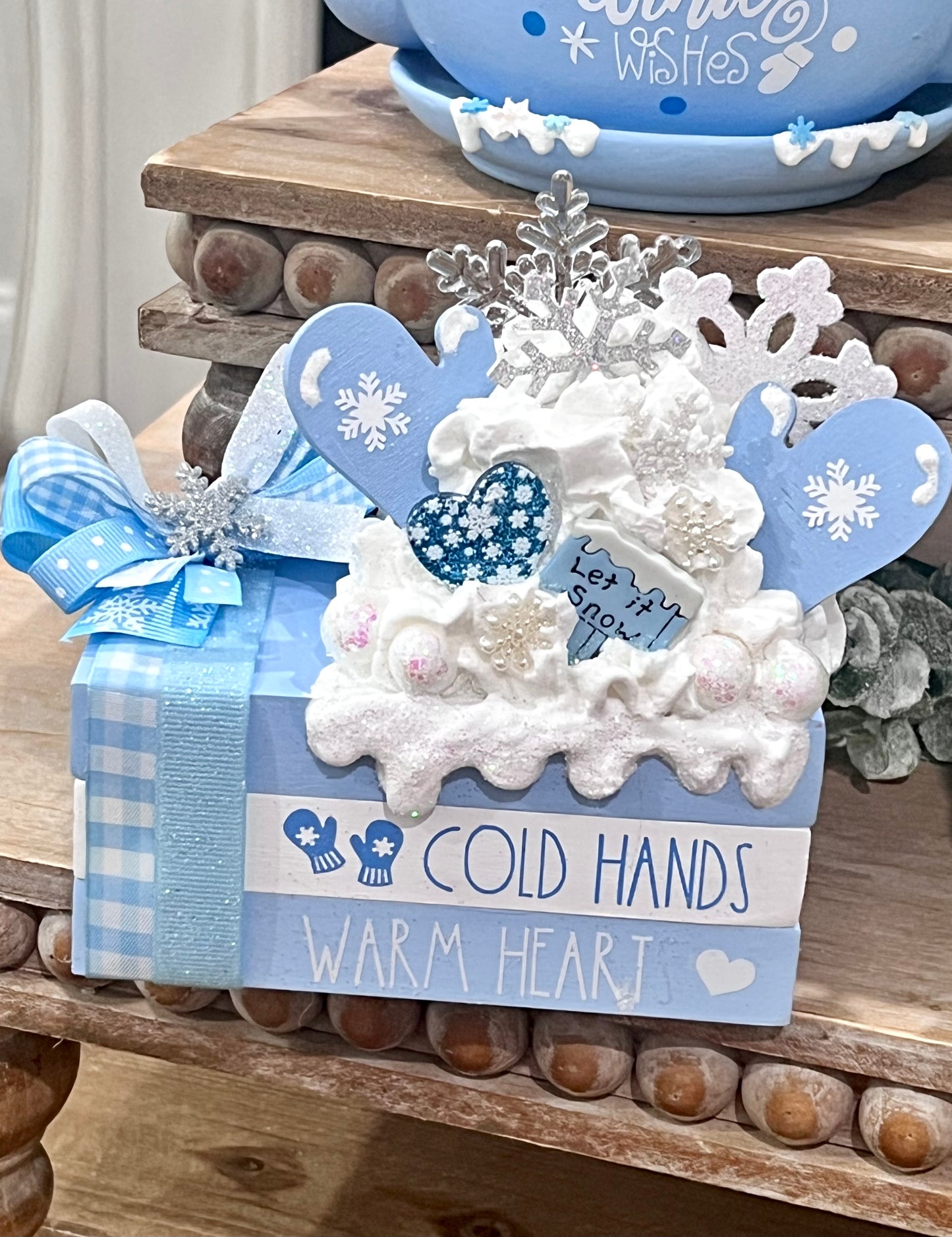 Blue Winter Wonderland Trio