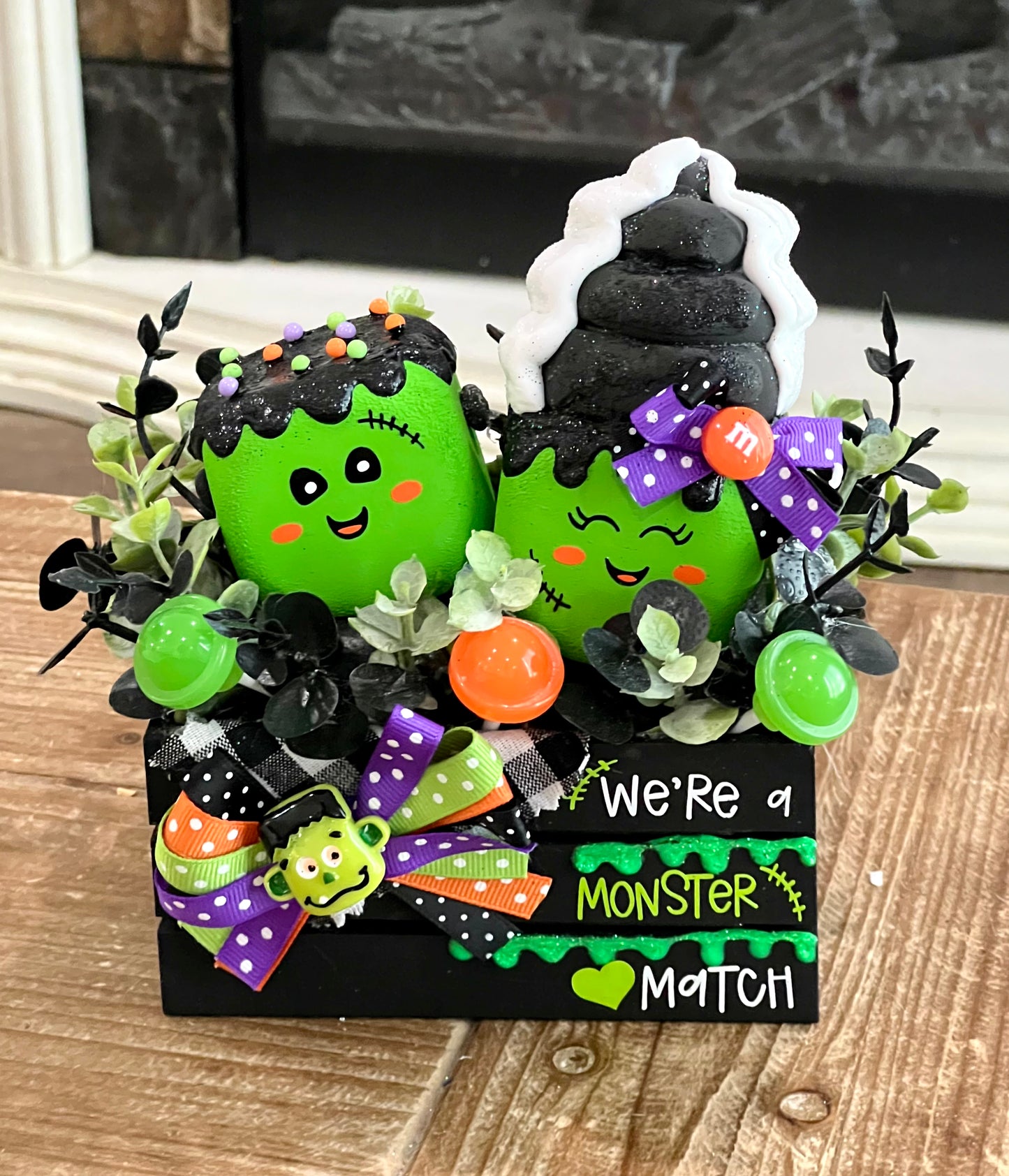 New! Monster & Bride Marshmallow Crate