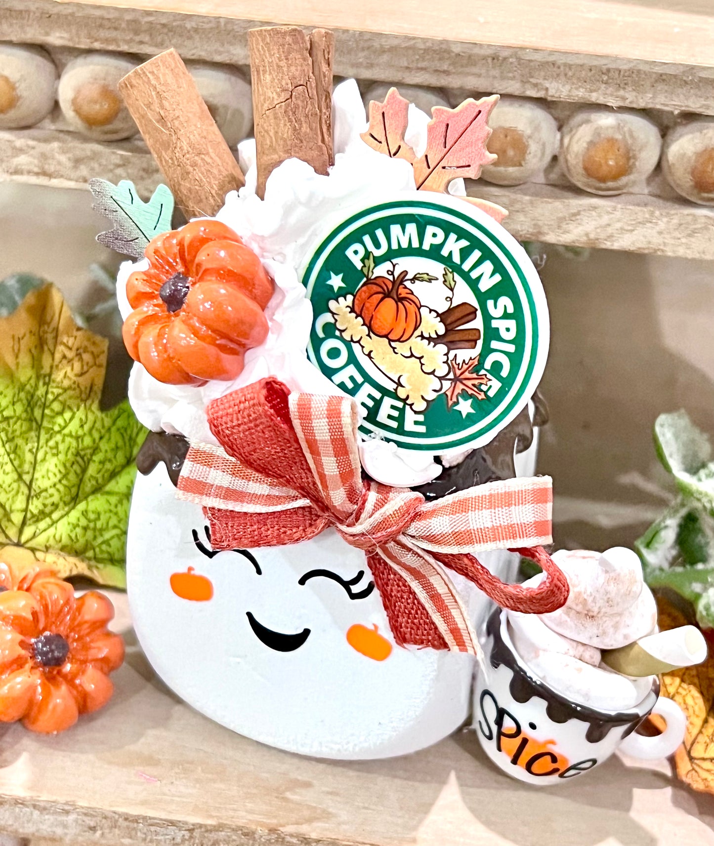 *Fall Pumpkin Spice Marshmallow / Fall Tiered Tray Decor