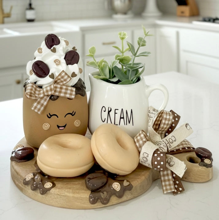 Coffee & Donuts Charcuterie Board