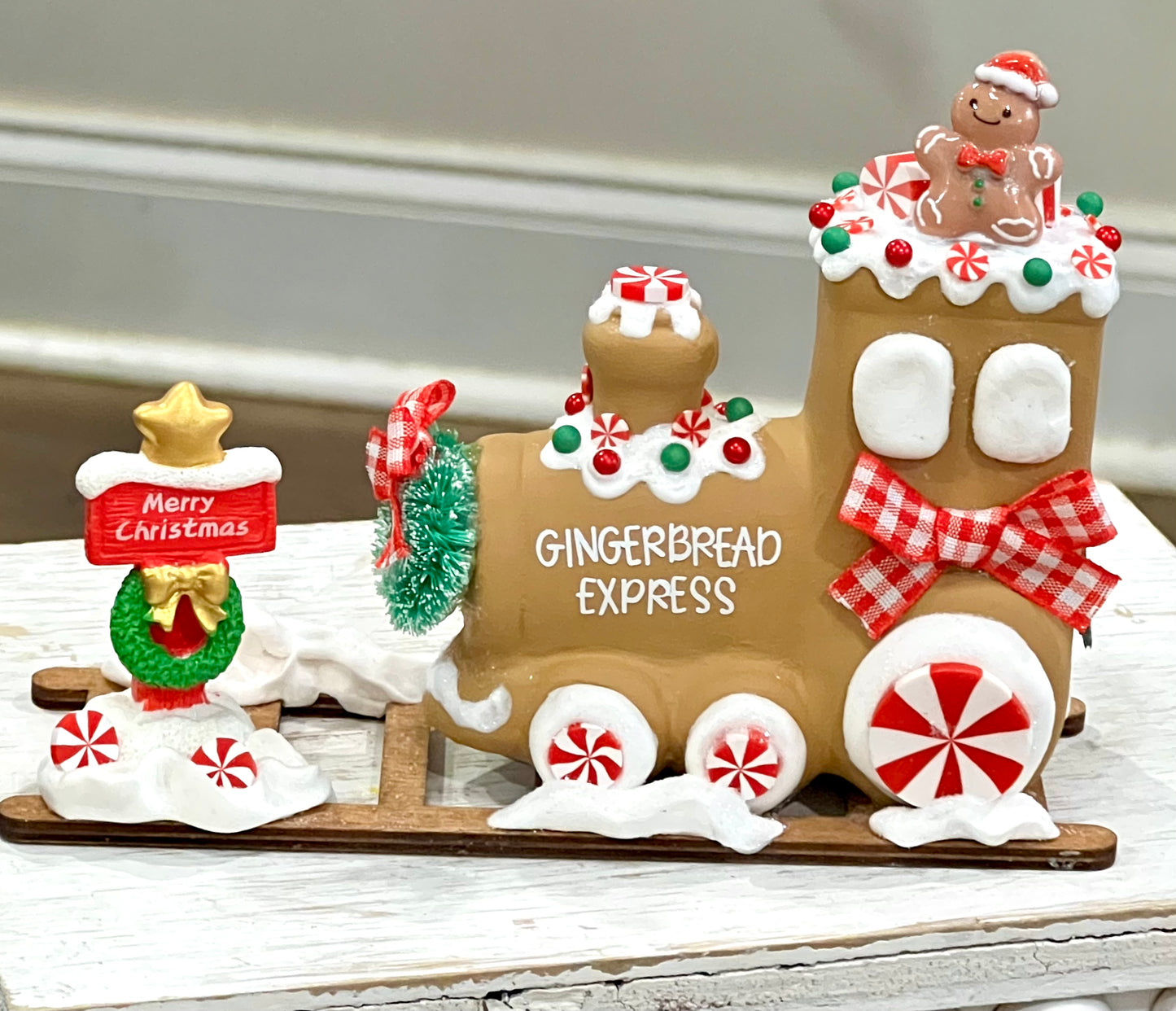 New!! Christmas in July!! Gingerbread Christmas Train