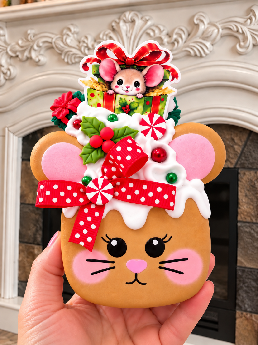New! Christmas Mouse Marshmallow