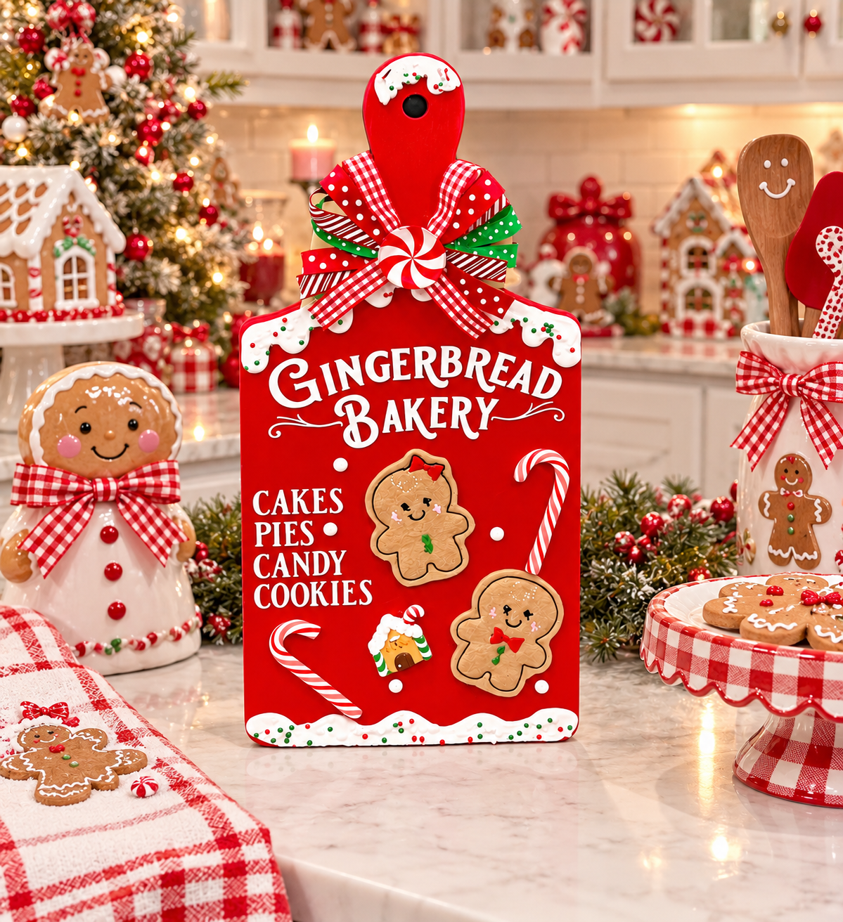 New! Gingerbread Cutting Board