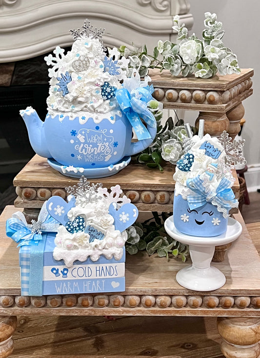 Blue Winter Wonderland Trio