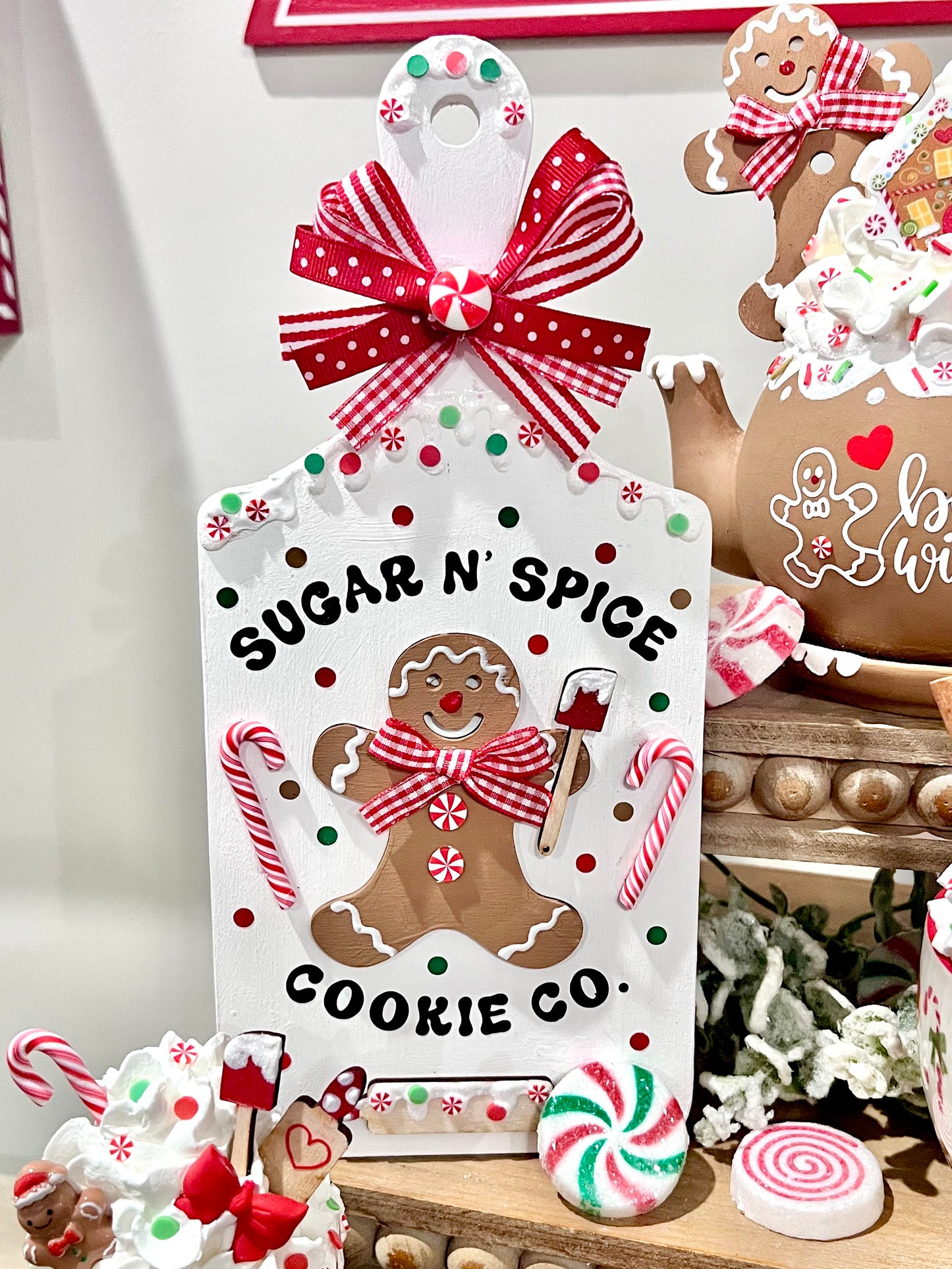 BRAND NEW - GINGERBREAD CHRISTMAS DECOR - NEW 2023 ADDITIONS