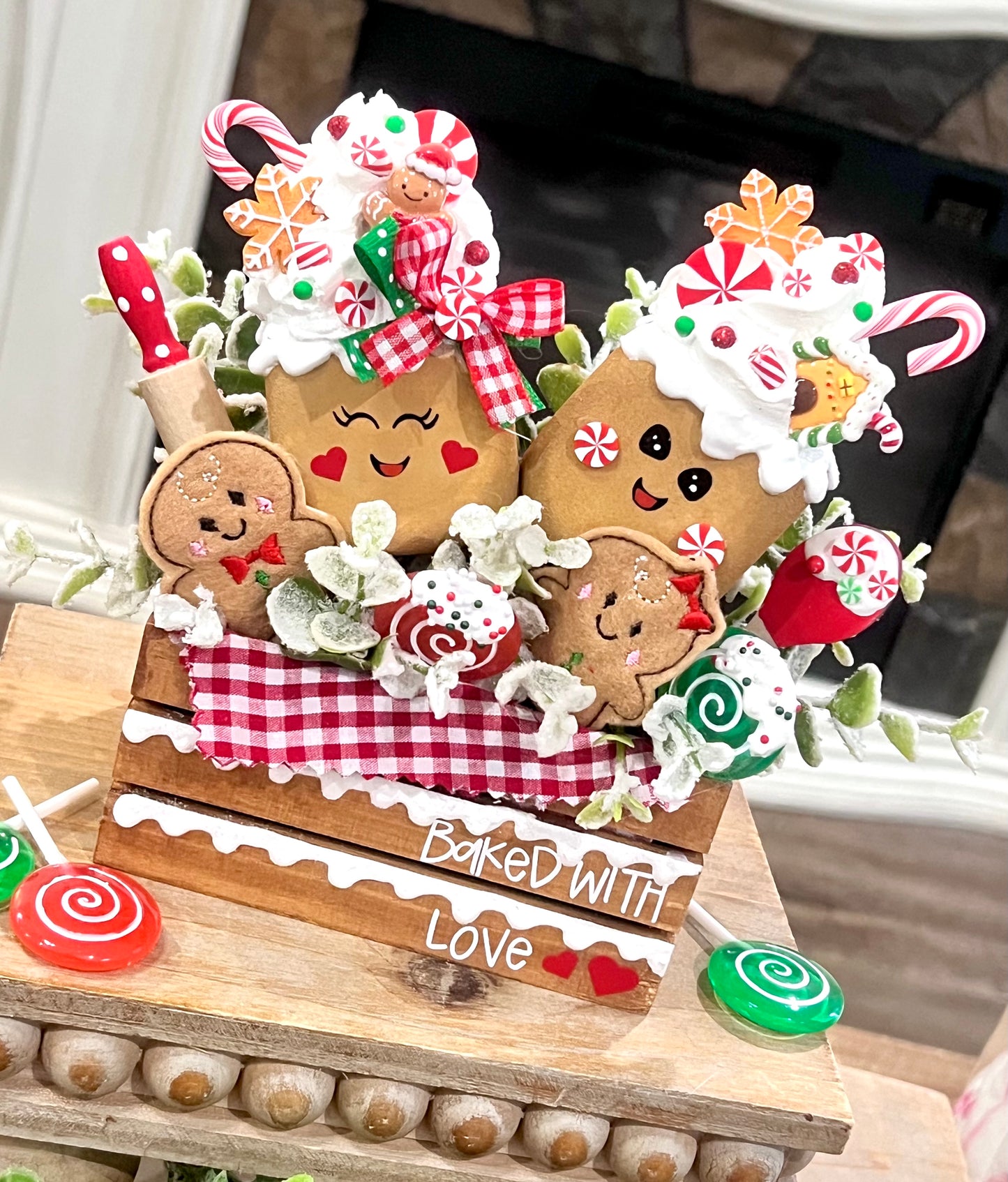 Gingerbread Marshmallow Crate