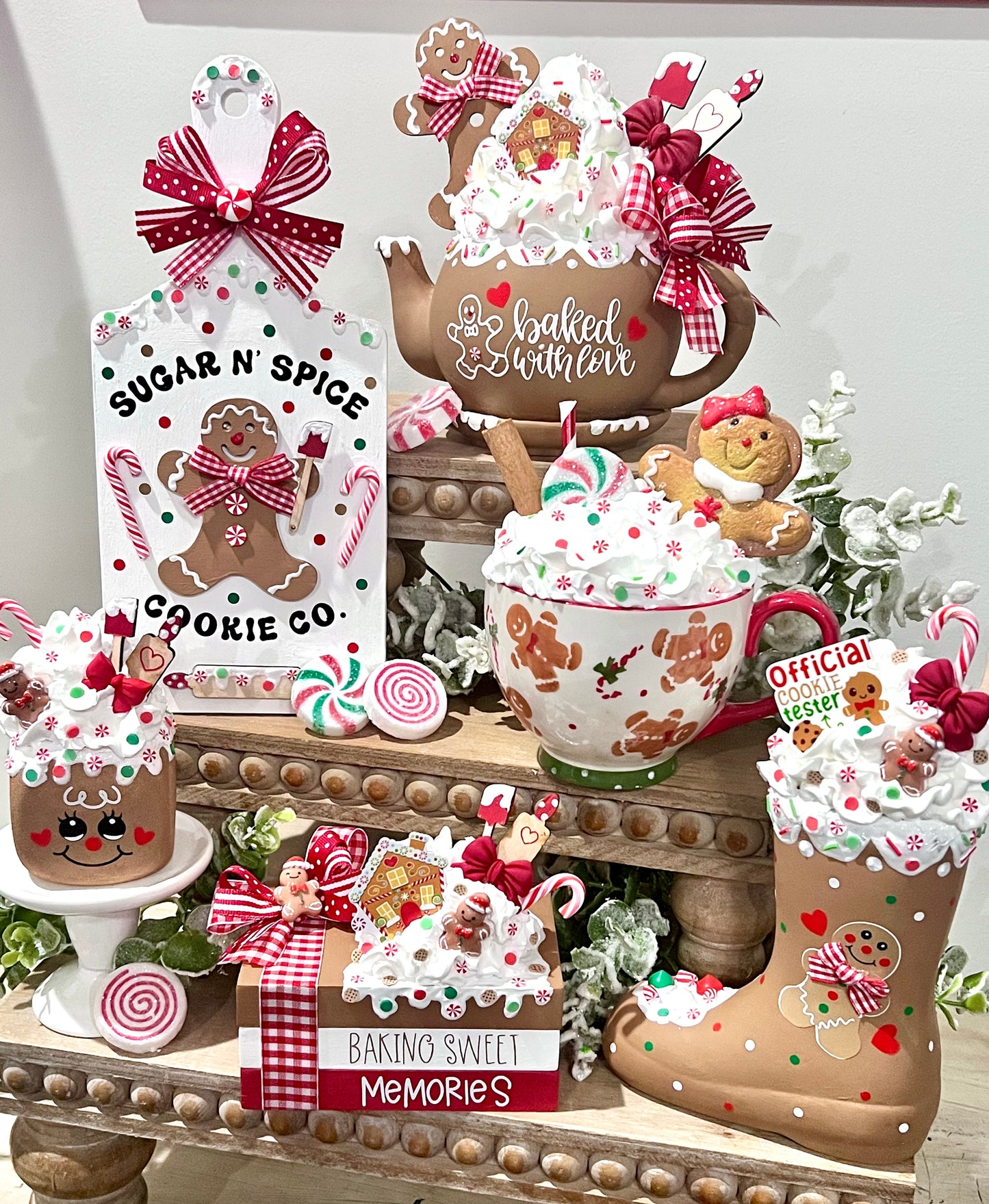 BRAND NEW - GINGERBREAD CHRISTMAS DECOR - NEW 2023 ADDITIONS