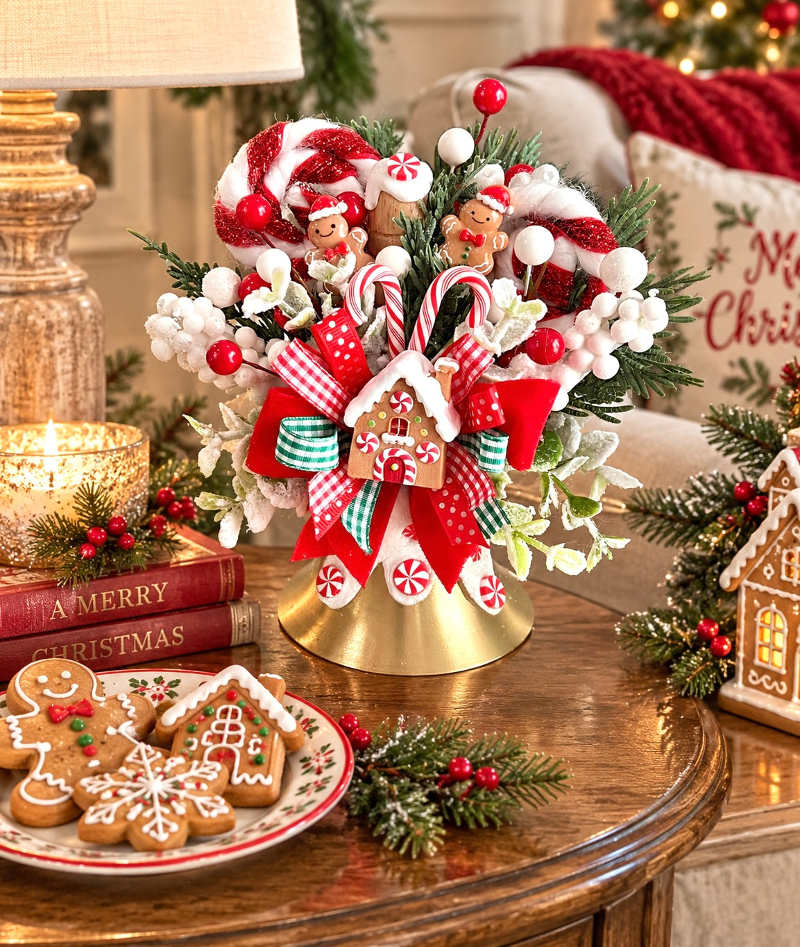 New! Christmas Bells - Choice of 2 - Gingerbread or Traditional