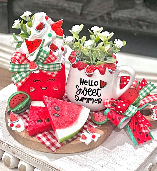 New! Watermelon Charcuterie Board