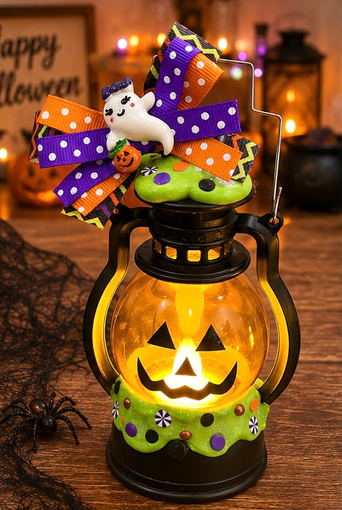 Halloween Mini Pumpkin Lanterns / Choice of 3