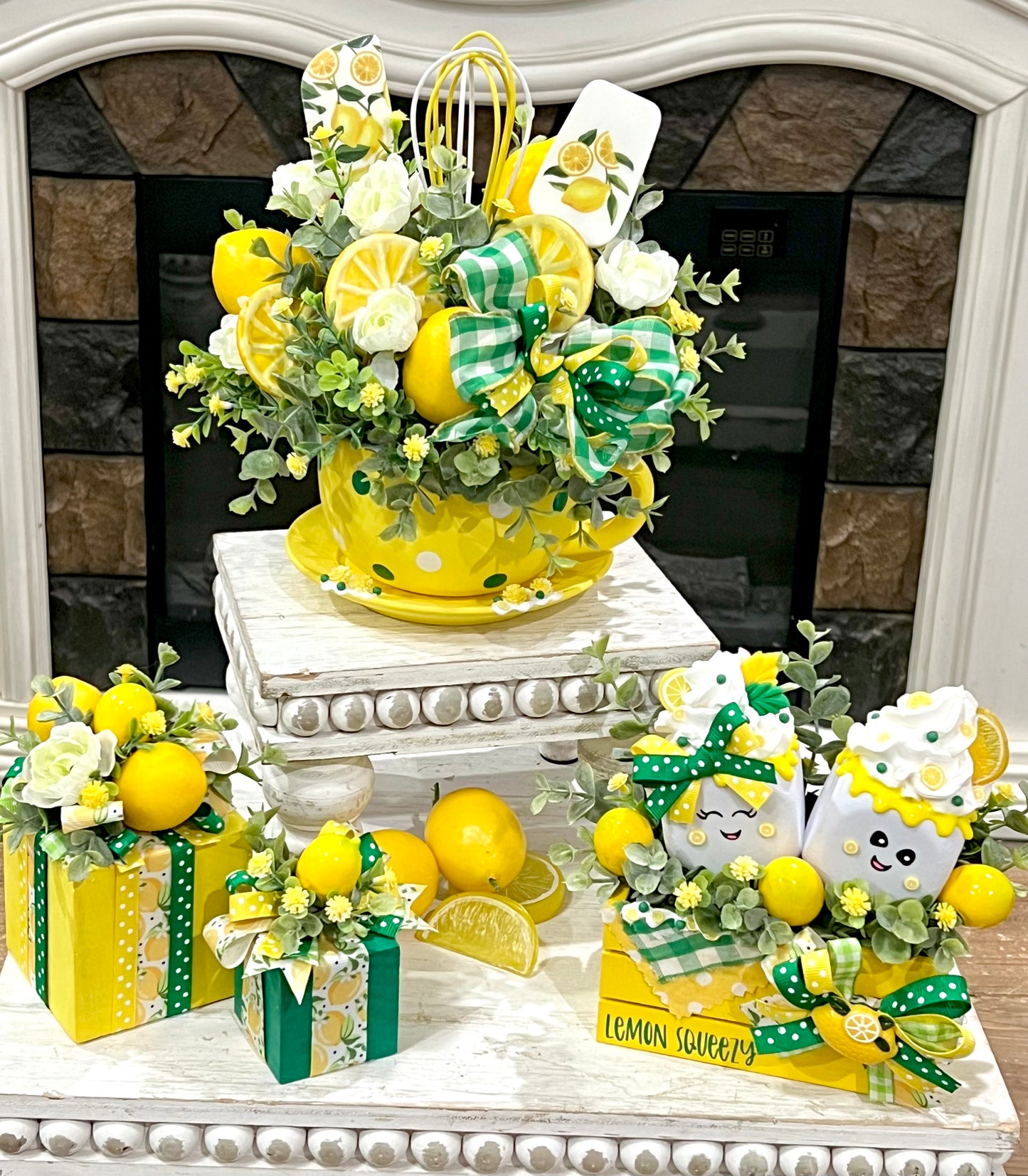 *NEW! Lemon Tiered Tray Collection*