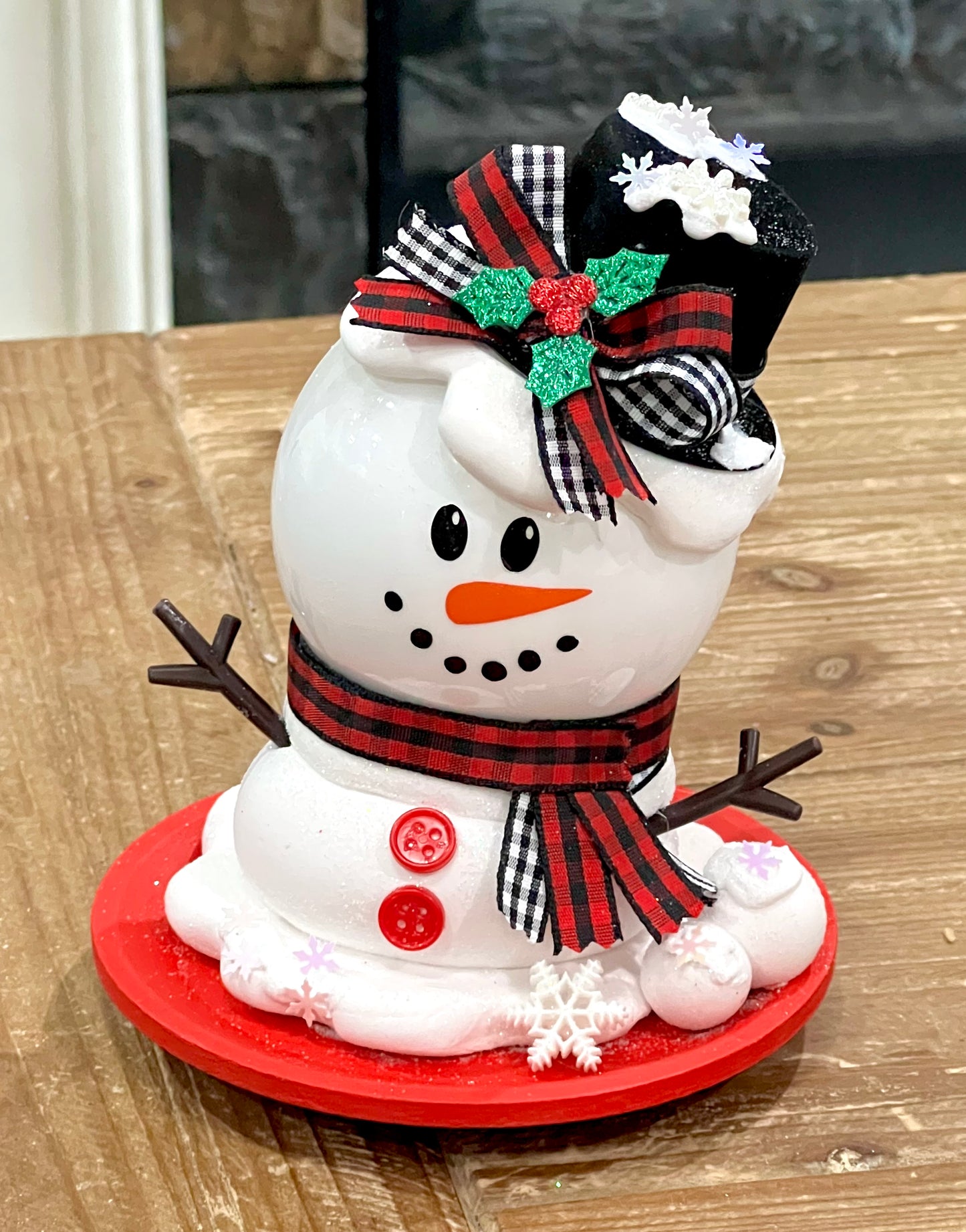 New! Christmas in July! Melting Snowman / Snowgirl