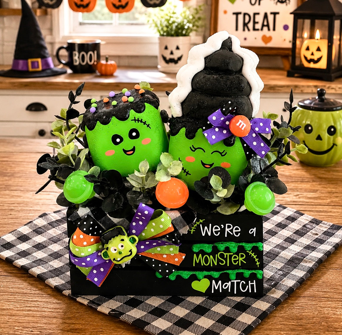 New! Monster & Bride Marshmallow Crate