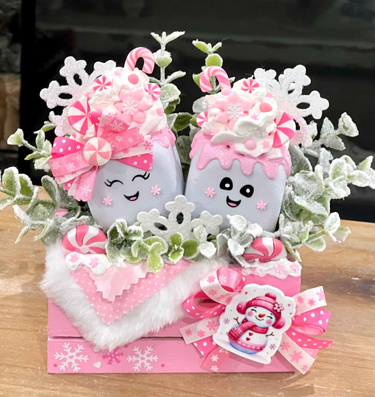 *New!* Pink Winter Marshmallow Crate