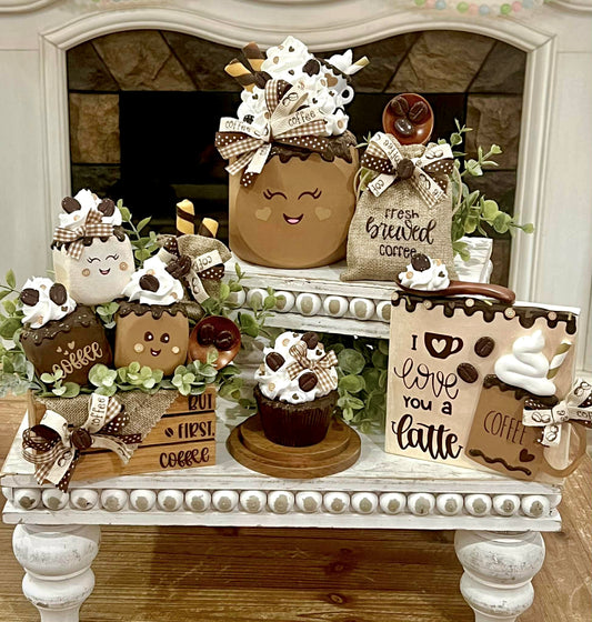 NEW! Coffee Tiered Tray Collection