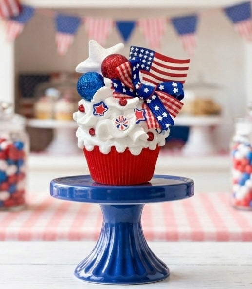 New! Patriotic Cupcake