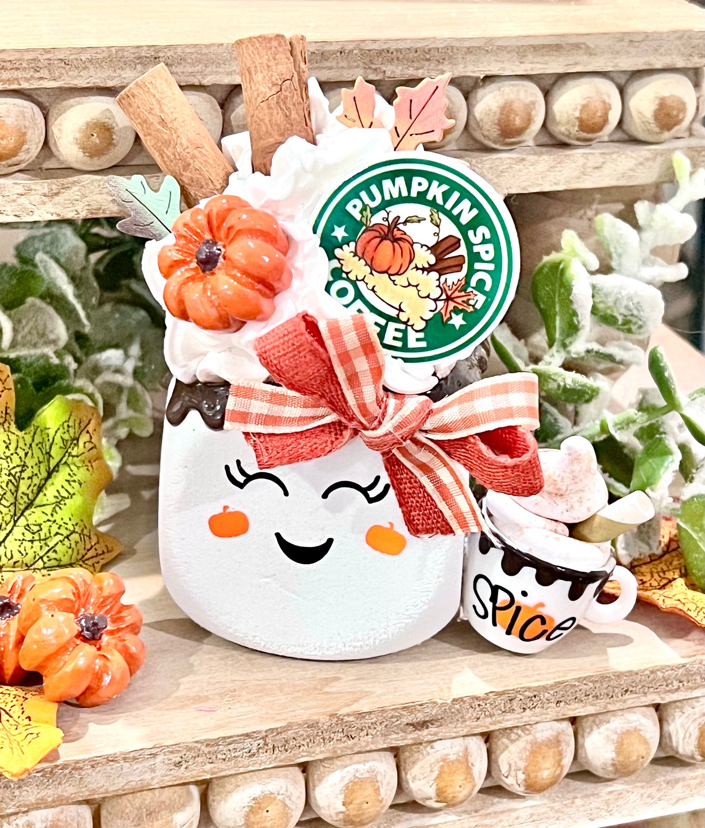 *Fall Pumpkin Spice Marshmallow / Fall Tiered Tray Decor