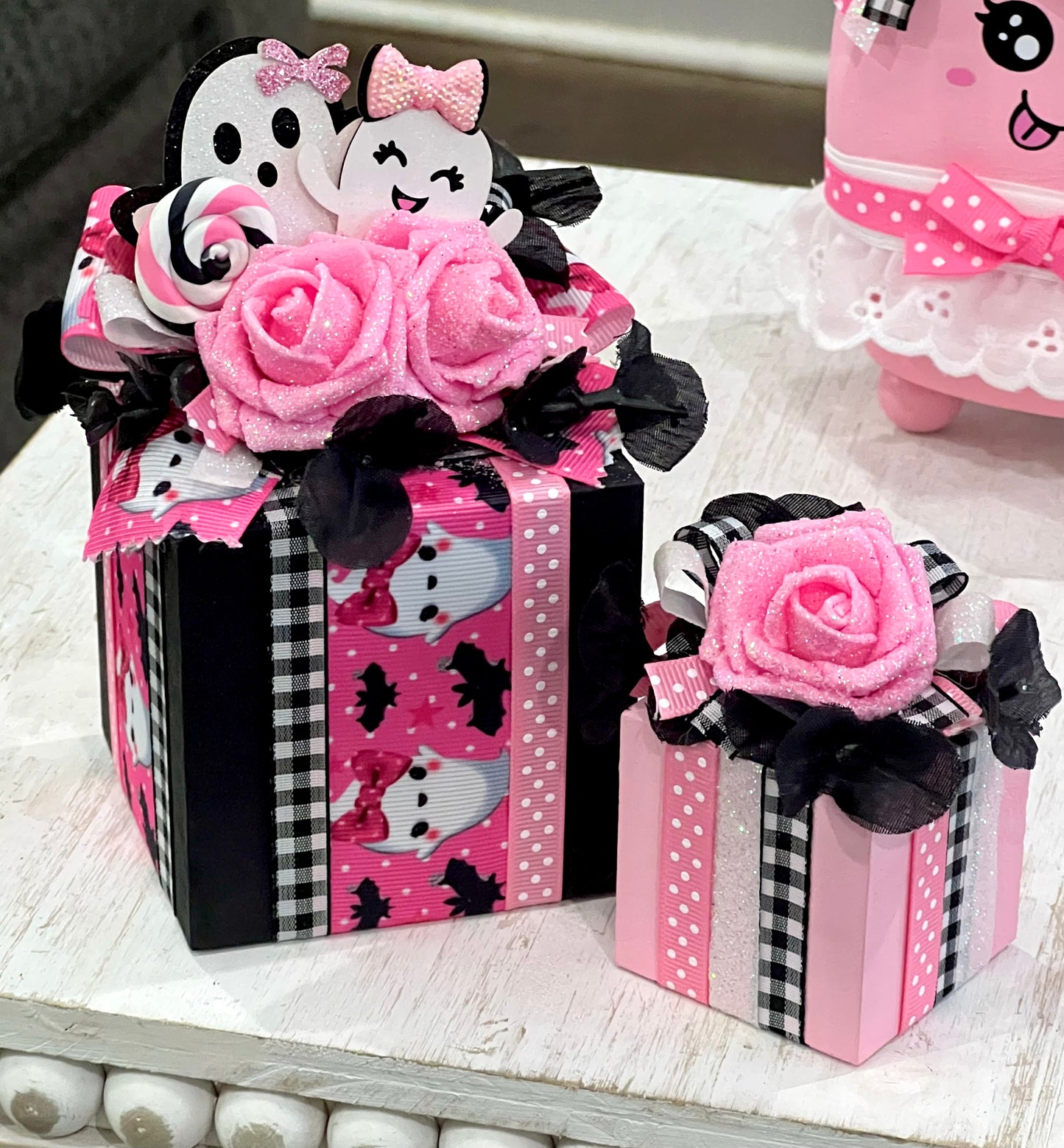 New! Pink Ghost Halloween Collection