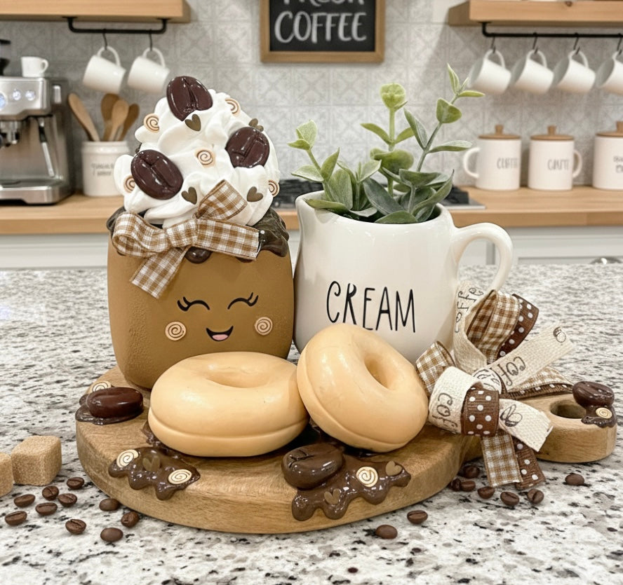 Coffee & Donuts Charcuterie Board