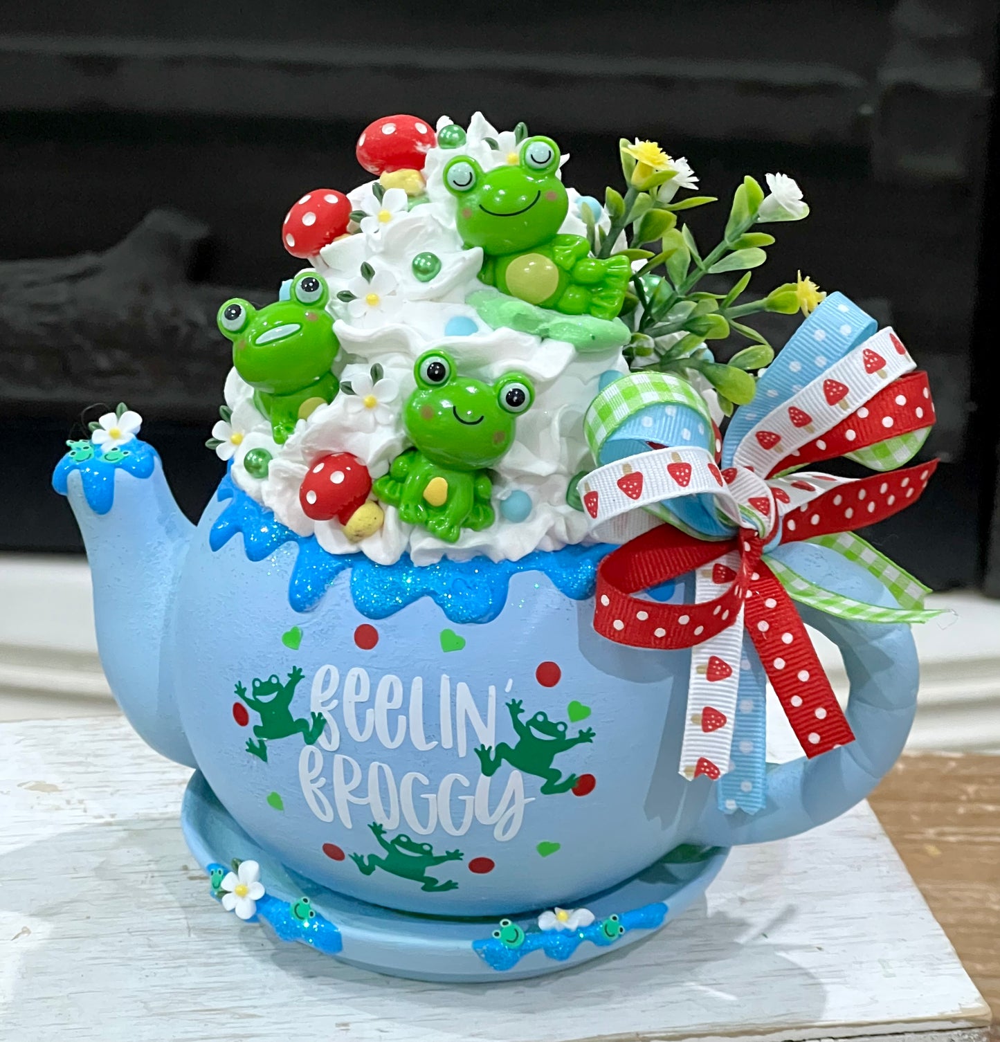 New! Frog Tiered Tray Collection