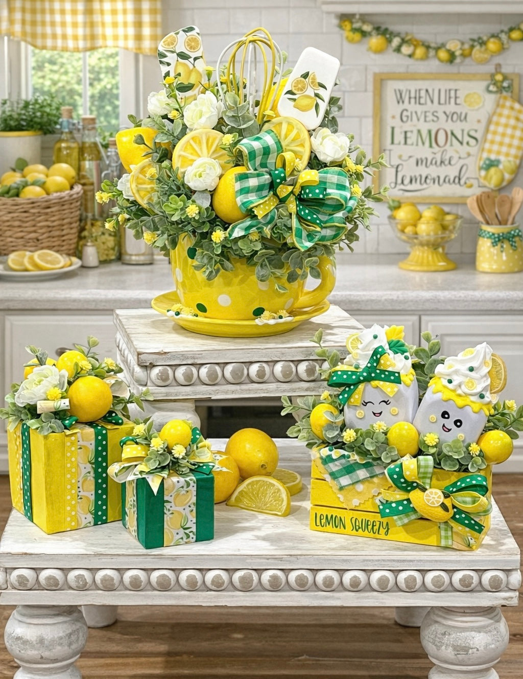 *NEW! Lemon Tiered Tray Collection*