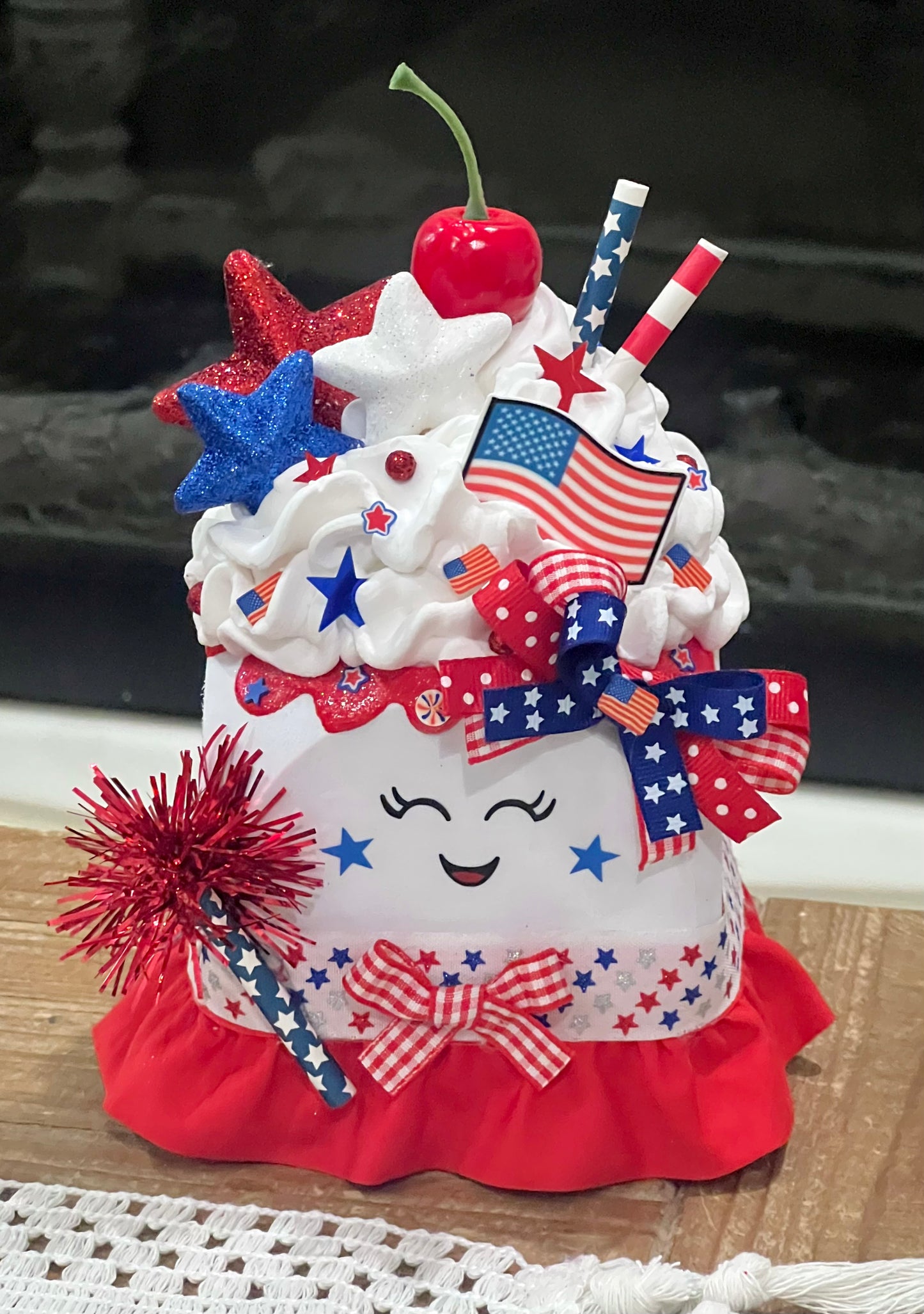 New! Patriotic XL MEGA Marshmallow