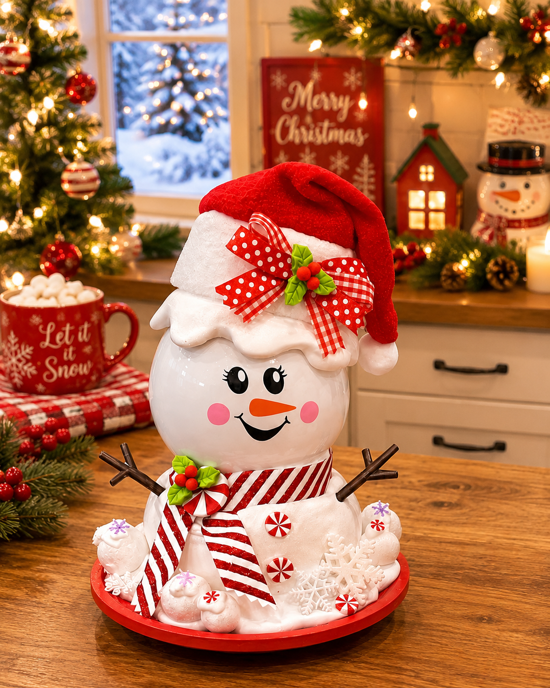 New! Christmas in July! Melting Snowman / Snowgirl