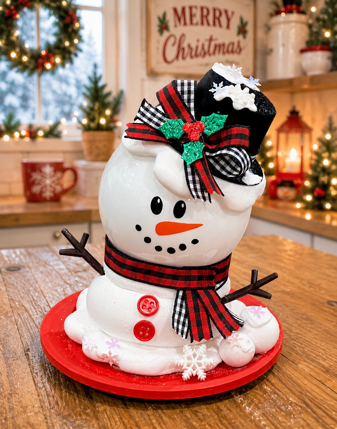 New! Christmas in July! Melting Snowman / Snowgirl