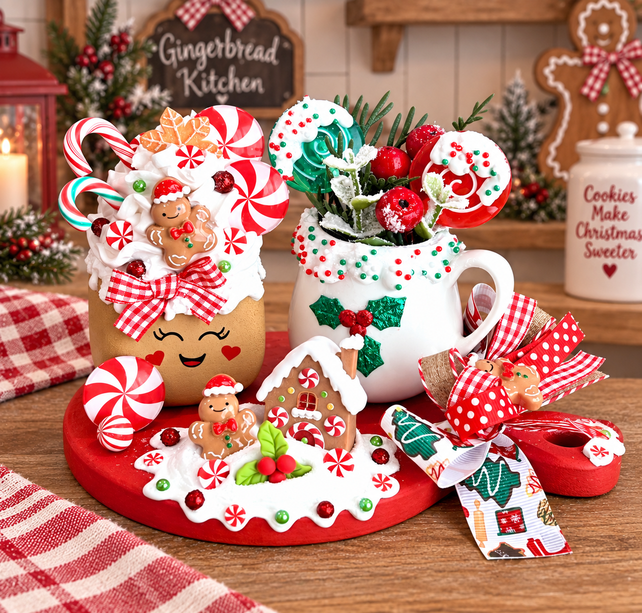 New! Gingerbread Charcuterie Board