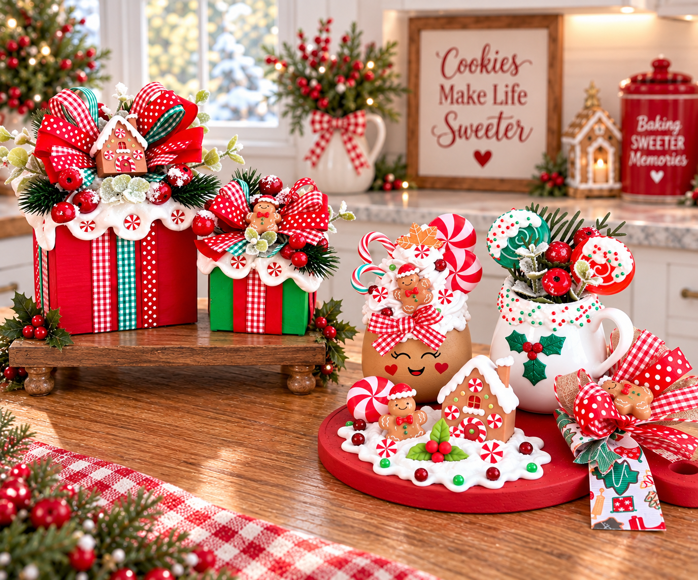 New! Gingerbread Charcuterie Board