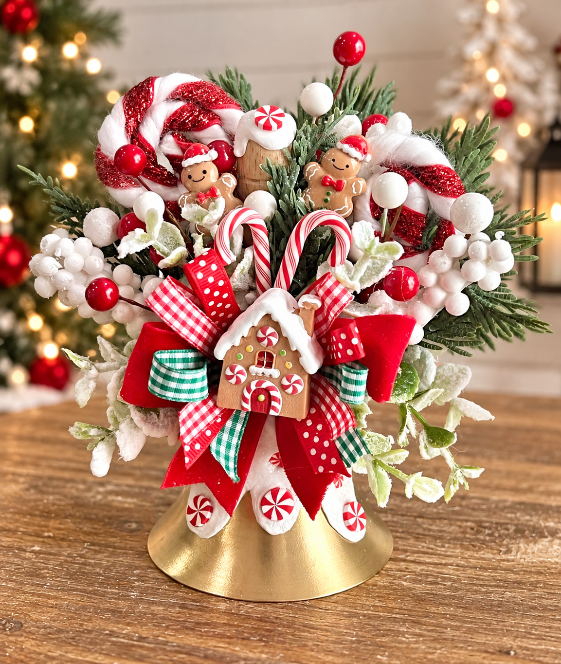New! Christmas Bells - Choice of 2 - Gingerbread or Traditional