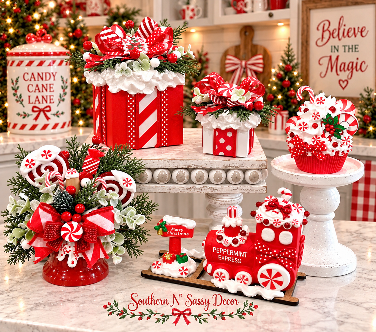 New! Candy Cane/Peppermint Collection