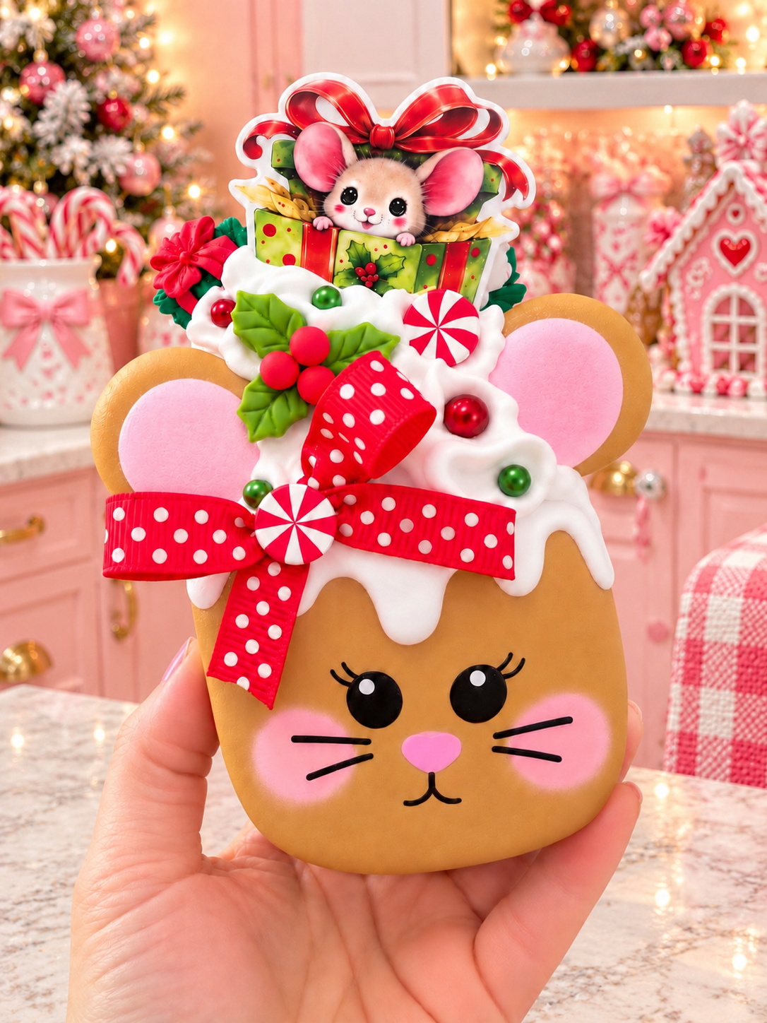 New! Christmas Mouse Marshmallow