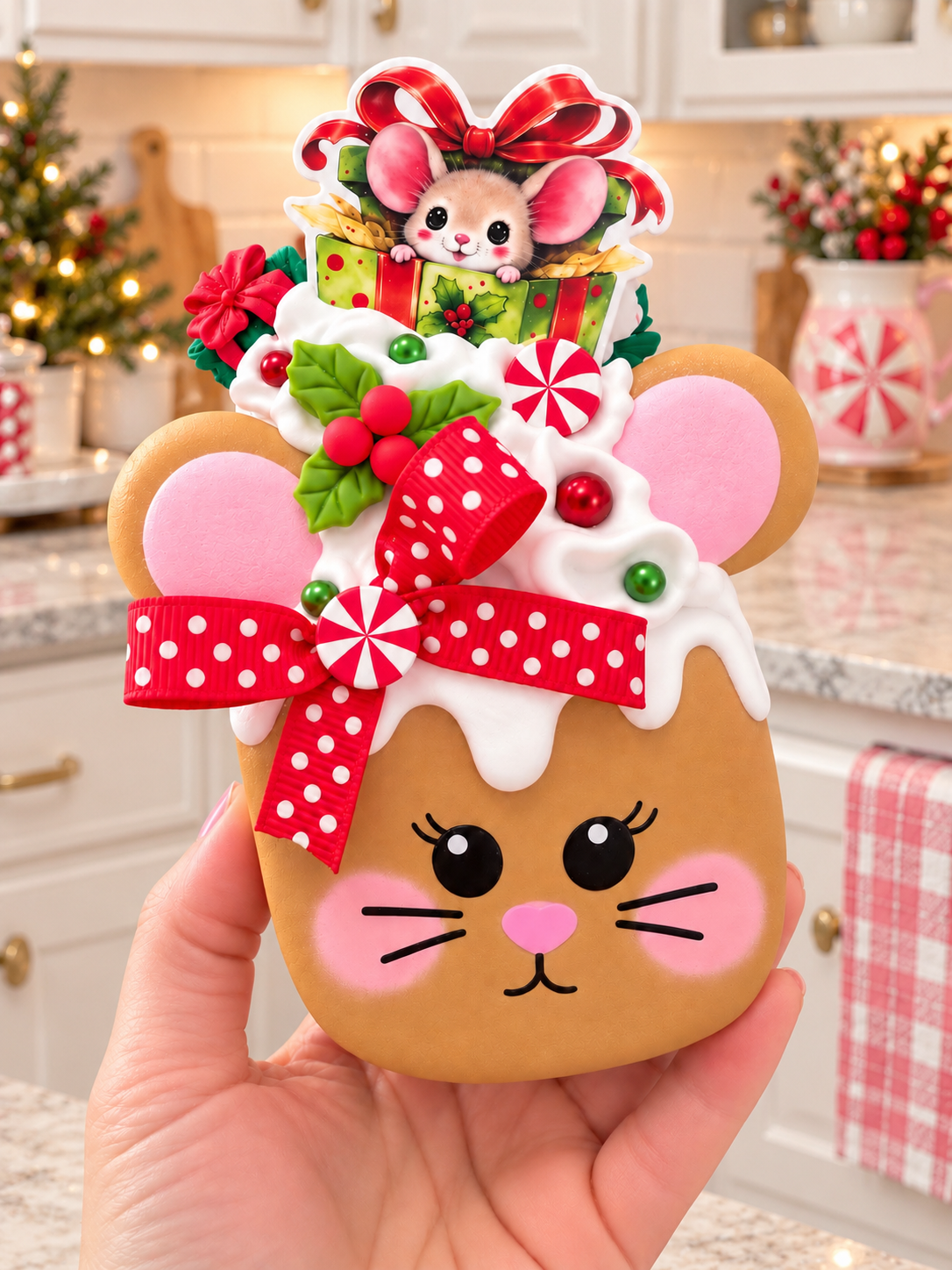 New! Christmas Mouse Marshmallow