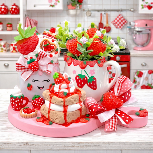 New!! Strawberry Shortcake Charcuterie Board