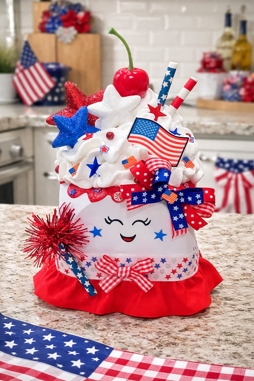 New! Patriotic XL MEGA Marshmallow