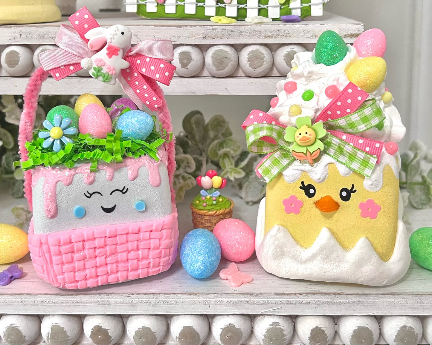* Easter Marshmallows - Choice of 2 - Easter Basket or Easter Chick